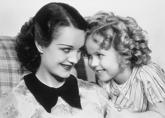 Shirley Temple and Rochelle Hudson in Curly Top