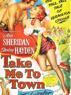 Sterling Hayden and Ann Sheridan in Take Me to Town