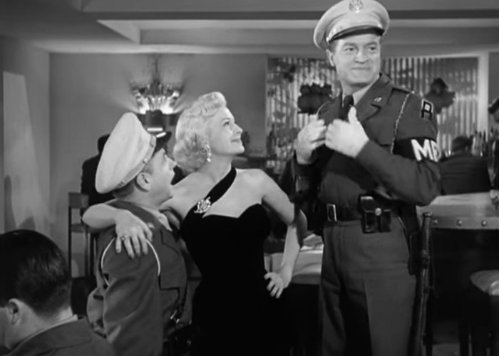 Bob Hope, Mickey Rooney and Marilyn Maxwell in Off Limits