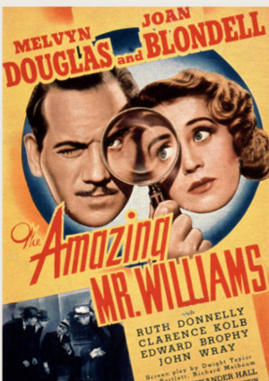Joan Blondell, Melvyn Douglas, and Clarence Kolb in The Amazing Mr. Williams (1939)