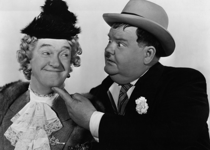 Oliver Hardy and Stan Laurel in Jitterbugs (1943)