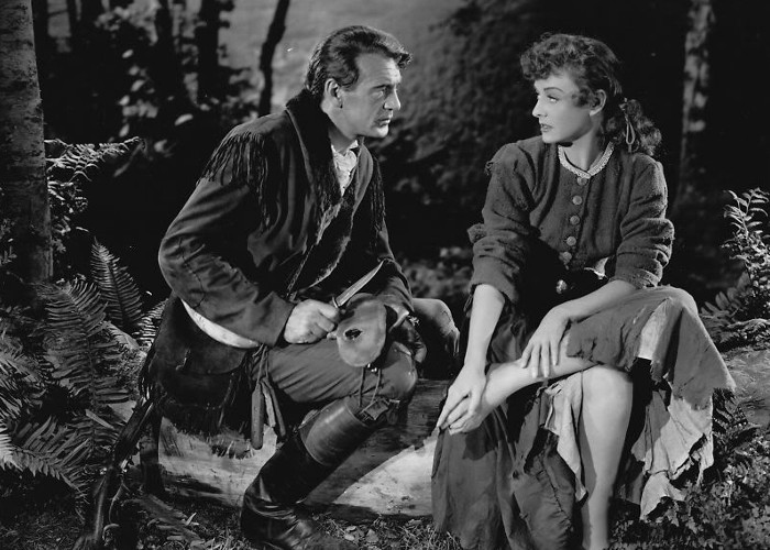 Gary Cooper and Paulette Goddard in Unconquered (1947)