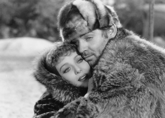 Clark Gable and Loretta Young in Call of the Wild (1935)