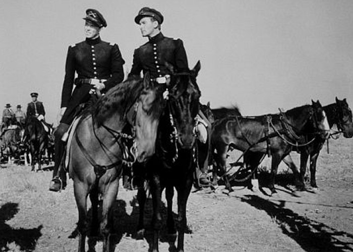 "Santa Fe Trail" Ronald Reagan, Errol Flynn