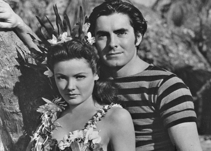 Tyrone Power and Gene Tierney in Son of Fury: The Story of Benjamin Blake (1942)