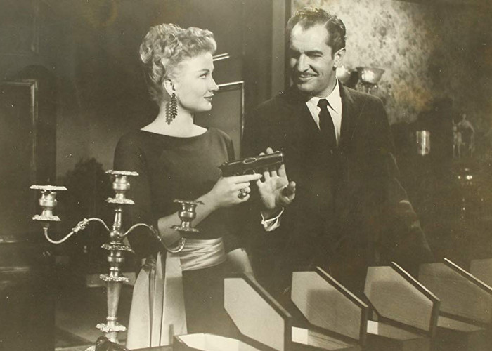 Vincent Price and Carol Ohmart in House on Haunted Hill (1959)