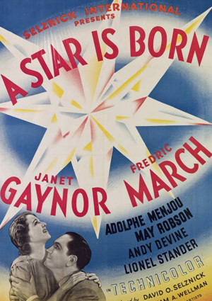 Janet Gaynor and Fredric March in A Star Is Born (1937)