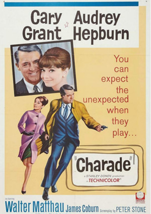 Cary Grant and Audrey Hepburn in Charade (1963)