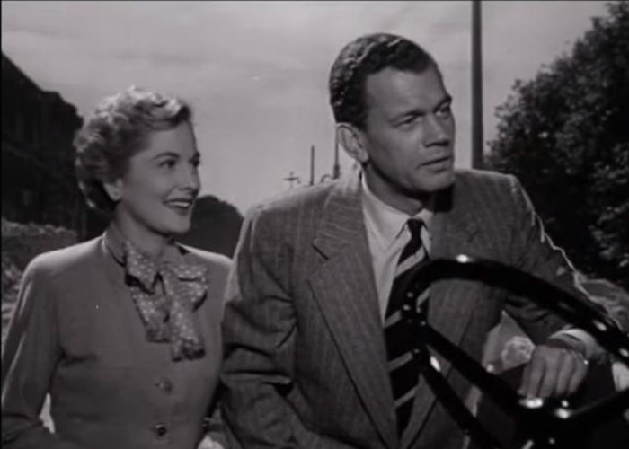 Joan Fontaine and Joseph Cotten in September Affair (1950)