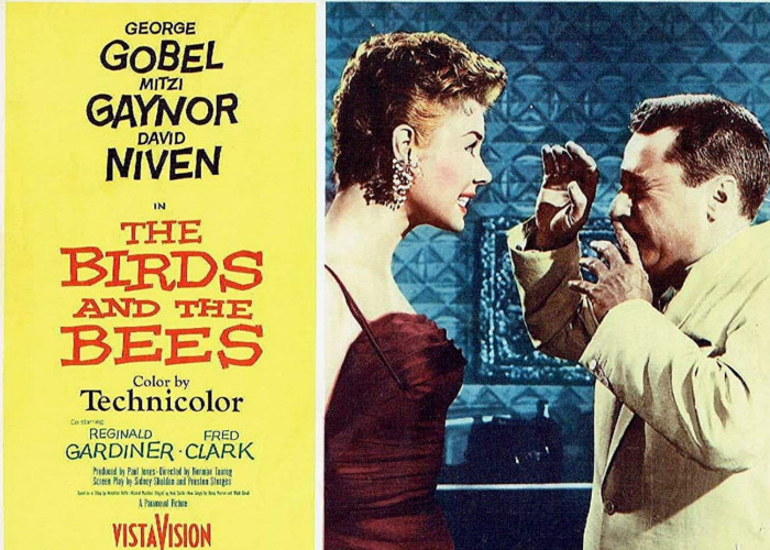 Mitzi Gaynor and George Gobel in The Birds and the Bees (1956)