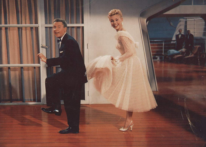 Mitzi Gaynor and George Gobel in The Birds and the Bees (1956)