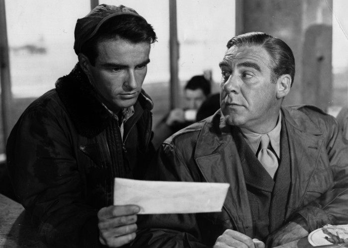 Montgomery Clift and Paul Douglas in The Big Lift (1950)