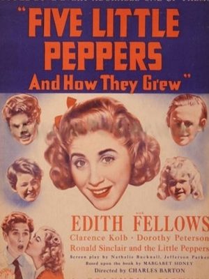 Tommy Bond, Edith Fellows, Jimmy Leake, Charles Peck, and Dorothy Anne Seese in Five Little Peppers and How They Grew (1939)
