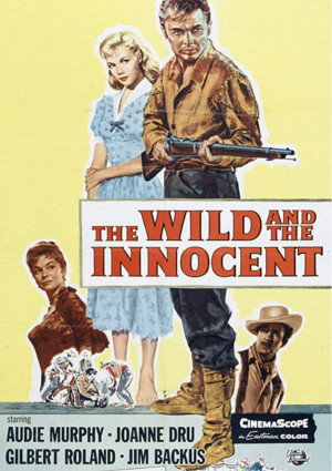 Sandra Dee, Audie Murphy, Joanne Dru, and Gilbert Roland in The Wild and the Innocent (1959)