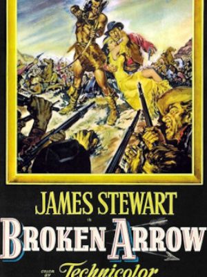 James Stewart and Debra Paget in Broken Arrow (1950)