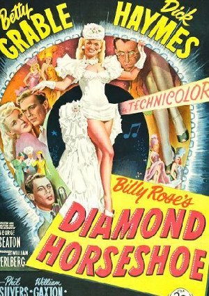 Betty Grable, Dick Haymes, and Phil Silvers in Diamond Horseshoe (1945)