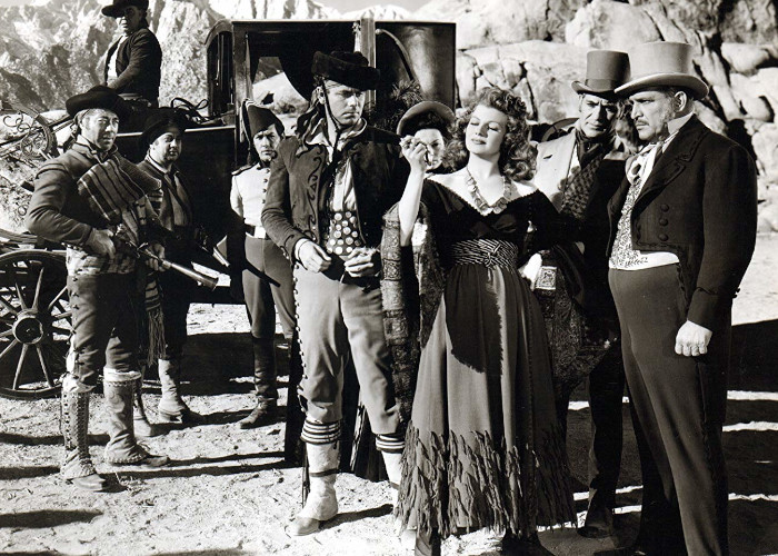 Rita Hayworth and Glenn Ford in The Loves of Carmen (1948)