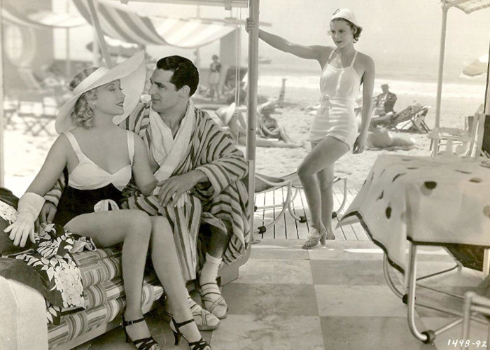 Cary Grant, Helen Mack, and Genevieve Tobin in Kiss and Make-Up (1934)