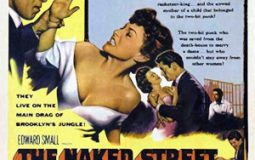 Anthony Quinn and Anne Bancroft in The Naked Street (1955)