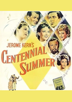 Constance Bennett, Walter Brennan, Linda Darnell, Jeanne Crain, William Eythe, Dorothy Gish, and Cornel Wilde in Centennial Summer (1946)