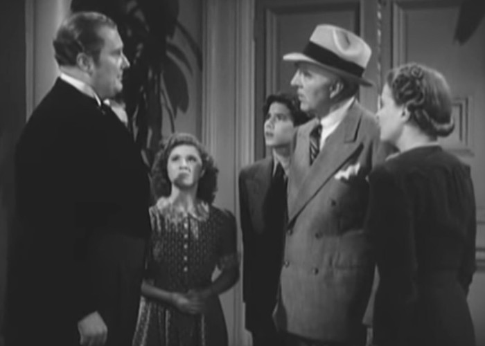 Tommy Bond, Edith Fellows, Bobby Larson, Charles Peck, and Dorothy Anne Seese in Five Little Peppers at Home (1940)