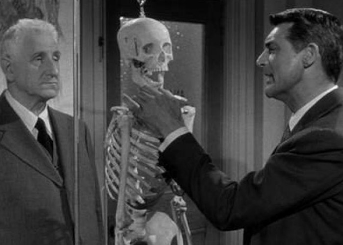 Cary Grant and Finlay Currie in People Will Talk (1951)