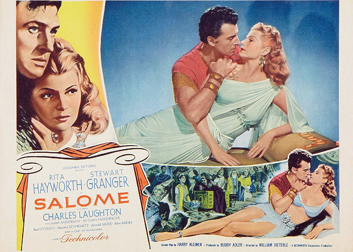 Rita Hayworth and Stewart Granger in Salome (1953)