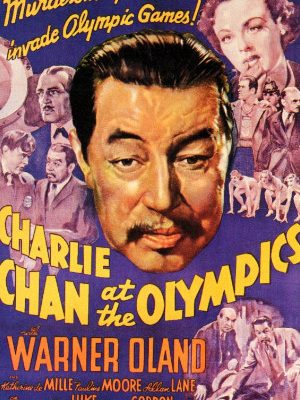Katherine DeMille, C. Henry Gordon, Warner Oland, and Andrew Tombes in Charlie Chan at the Olympics (1937)