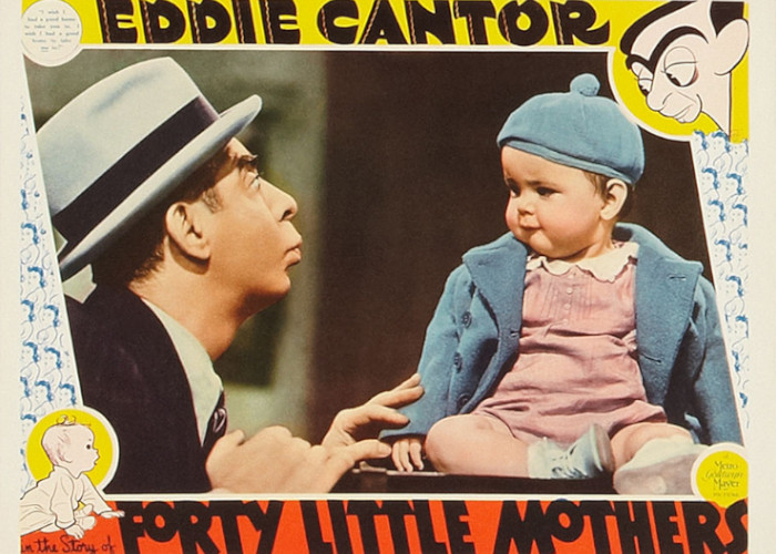 Eddie Cantor and Baby Quintanilla in Forty Little Mothers (1940)