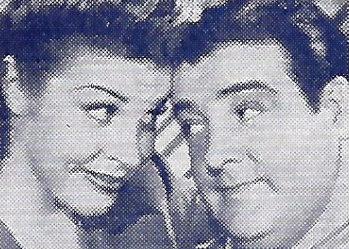 Lou Costello and Martha Raye in Keep 'Em Flying (1941)