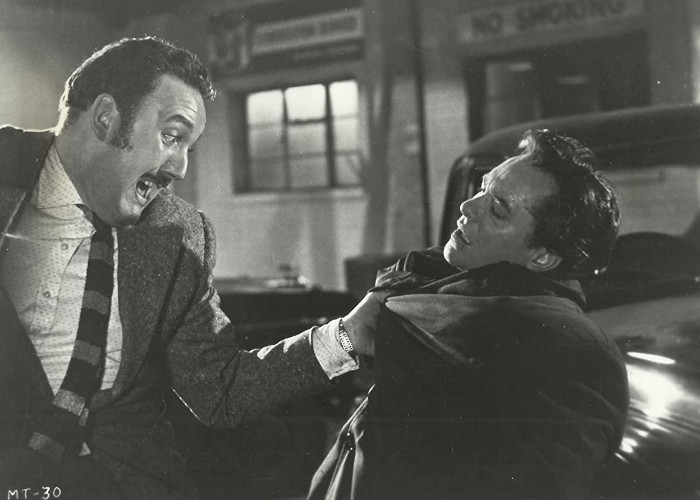 David Lodge and Richard Todd in Never Let Go (1960)
