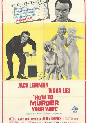 Jack Lemmon and Virna Lisi in How to Murder Your Wife (1965)