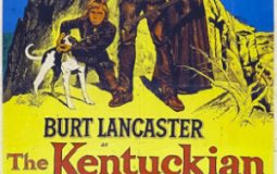 Burt Lancaster, Dianne Foster, and Donald MacDonald in The Kentuckian (1955)
