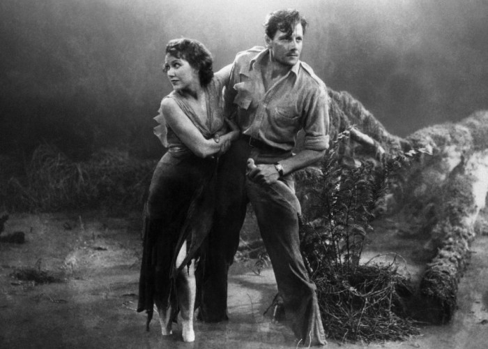 Joel McCrea and Fay Wray in The Most Dangerous Game (1932)