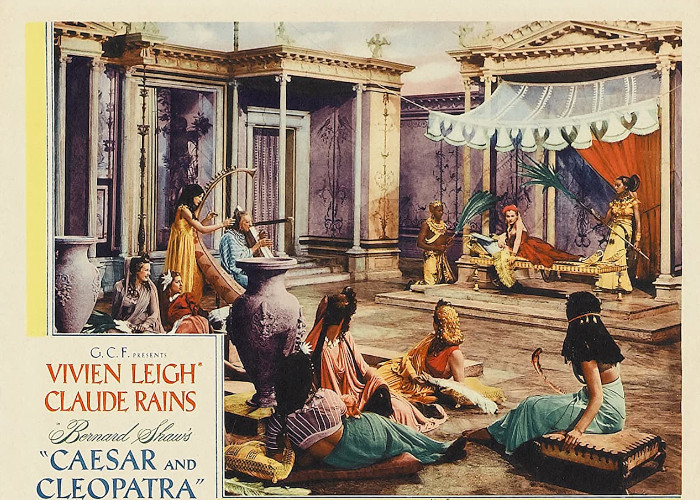 Vivien Leigh, Agnes Bernelle, June Black, Mary Boyle, Bernard Bright, Olga Edwardes, and Harda Swanhilde in Caesar and Cleopatra (1945)