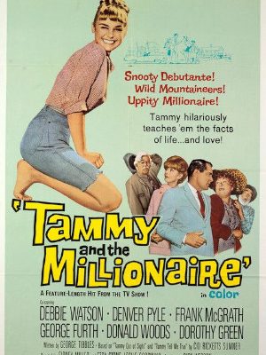 George Furth, Frank McGrath, Denver Pyle, and Debbie Watson in Tammy and the Millionaire (1967)