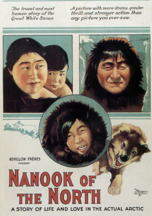 Allee, Cunayou, Alice Nevalinga, and Allakariallak in Nanook of the North (1922)