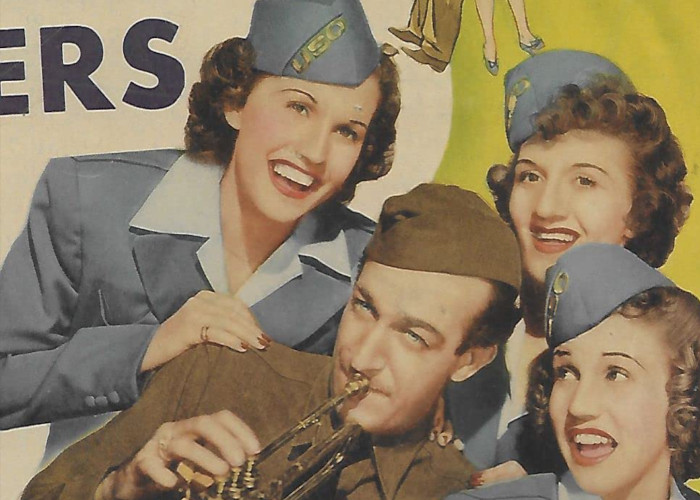 Harry James, and The Andrews Sisters in Private Buckaroo (1942)