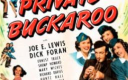 Jennifer Holt, Harry James, Joe E. Lewis, The Jivin' Jacks and Jills, and The Andrews Sisters in Private Buckaroo (1942)