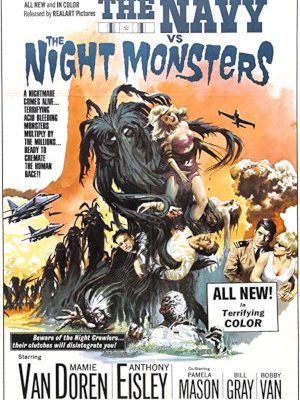 Anthony Eisley and Mamie Van Doren in The Navy vs. the Night Monsters (1966)