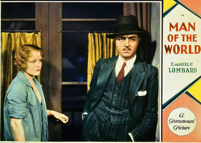 Carole Lombard and William Powell in Man of the World (1931)