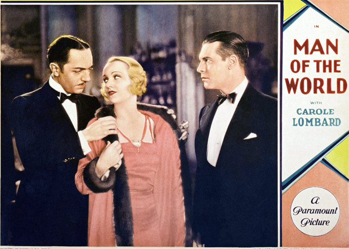 Carole Lombard, William Powell, and Lawrence Gray in Man of the World (1931)