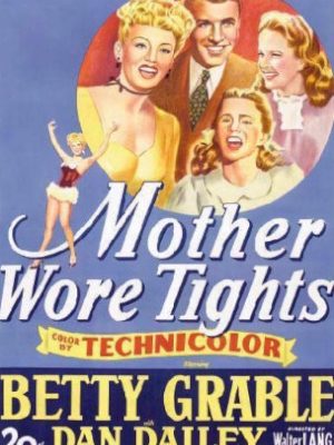 Betty Grable, Dan Dailey, Mona Freeman, and Connie Marshall in Mother Wore Tights (1947)