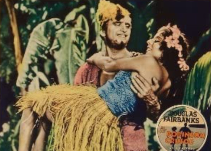 Douglas Fairbanks and Maria Alba in Mr. Robinson Crusoe (1932)