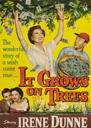 Richard Crenna, Irene Dunne, Joan Evans, and Dean Jagger in It Grows on Trees (1952)