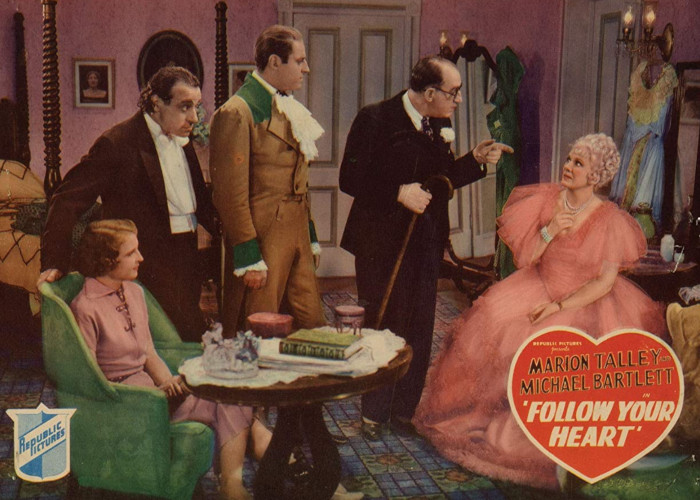 Michael Bartlett and Marion Talley in Follow Your Heart (1936)