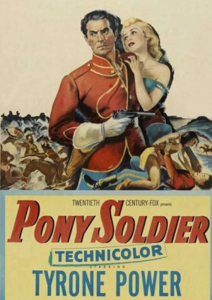 Tyrone Power in Pony Soldier (1952)