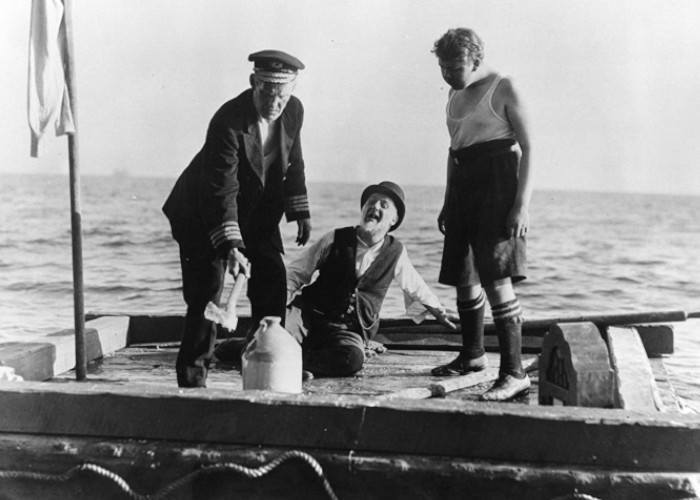 Will Hay, Moore Marriott, and Graham Moffatt in Windbag the Sailor (1936)