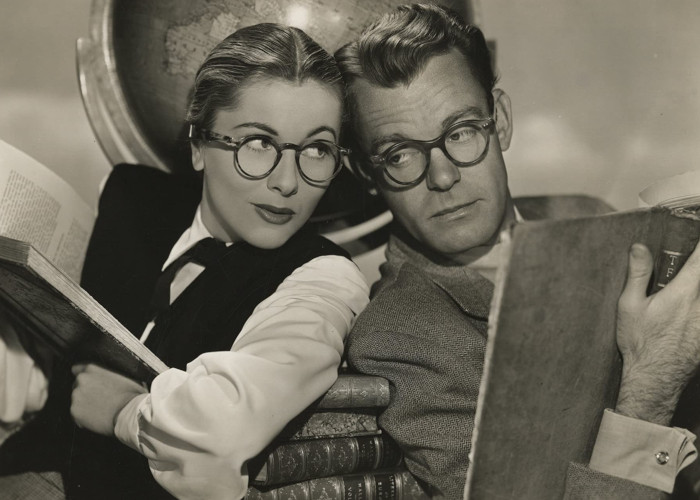 Joan Fontaine and Dennis O'Keefe in The Affairs of Susan (1945)