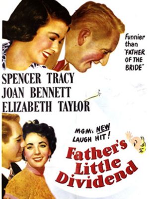 Spencer Tracy and Elizabeth Taylor in Father's Little Dividend